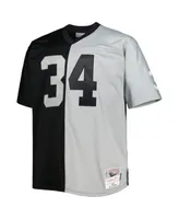 Men's Mitchell & Ness Bo Jackson Black/Silver Las Vegas Raiders Retired Player Graphic Tank Top