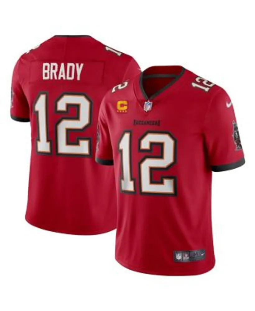 Men's Nike Tom Brady White Tampa Bay Buccaneers Game Jersey