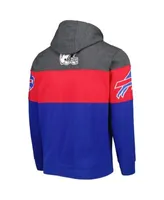 Nike Men's Surrey Legacy (NFL Buffalo Bills) Pullover Hoodie in Grey, Size: Small | NKZAEH2481-0YT