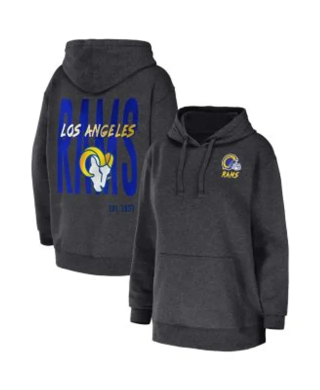 Nike Logo Club (NFL Los Angeles Rams) Women's Pullover Hoodie