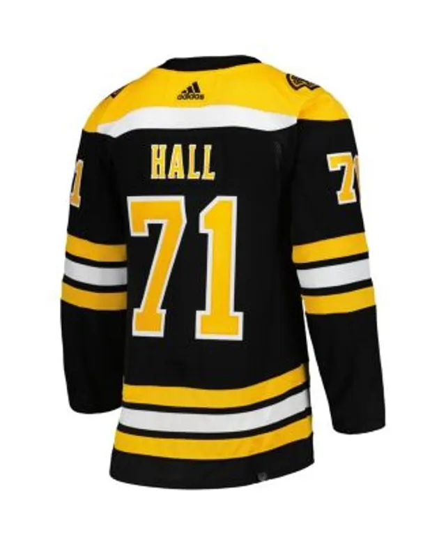 Men's adidas Taylor Hall Black Boston Bruins Primegreen Authentic Pro Home  Player Jersey