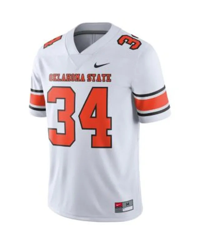 Men's Nike Cream Oklahoma State Cowboys Replica Baseball Jersey, S