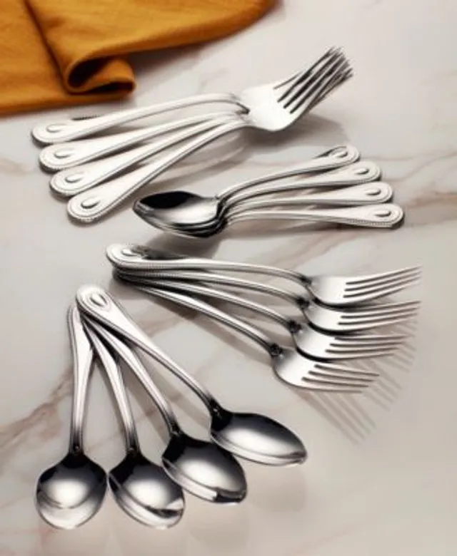 Gold with White Handle Moderno Disposable Plastic Cutlery Set - Spoons,  Forks and Knives (240 Guests)