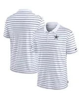 Men's Nike White Dallas Cowboys Sideline Lockup Performance Polo