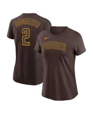 Xander Bogaerts San Diego Padres Nike Women's Name & Number T-Shirt - Brown