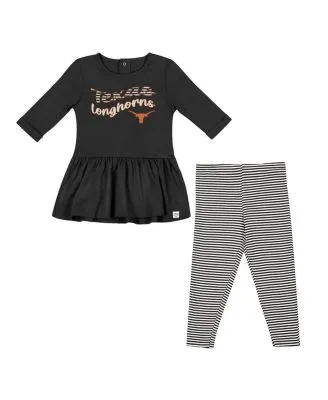 Outerstuff Girls Preschool Royal, Red Chicago Cubs Forever Love Tri-Blend T- shirt and Leggings Set