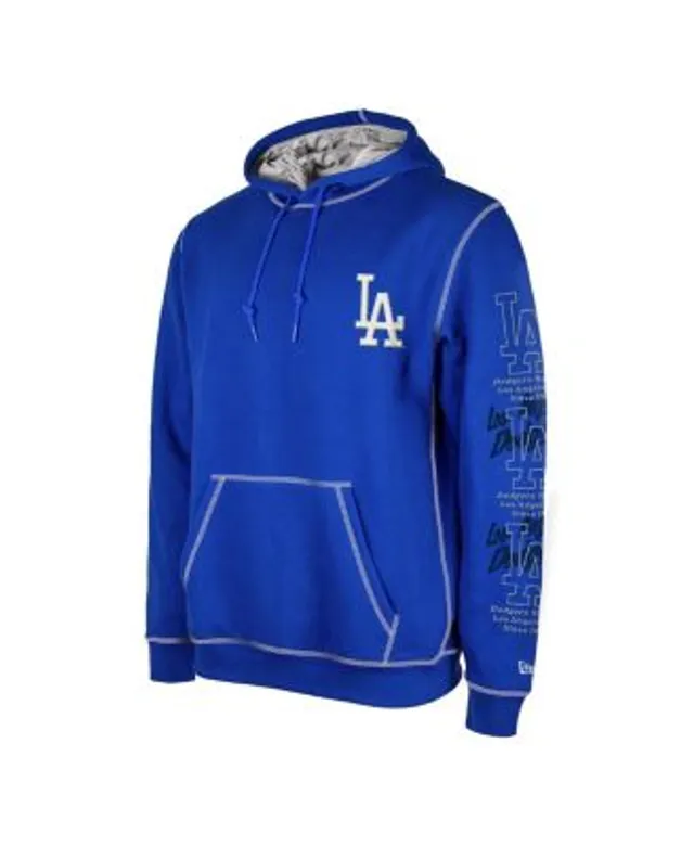 Los Angeles Dodgers New Era Sleeveless Pullover Hoodie - Royal