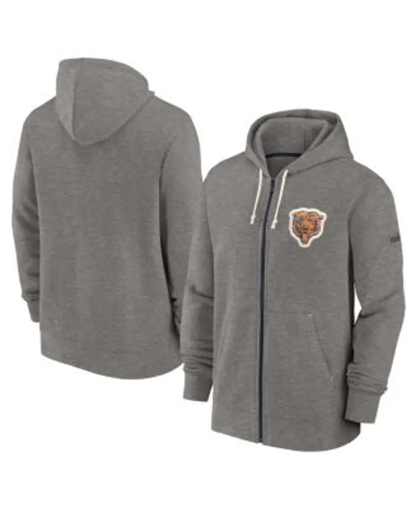 Men's Chicago Bears Nike Navy Sideline Performance Full-Zip Hoodie