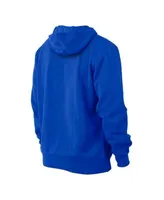 Youth Royal New York Giants Team Tie-Dye Pullover Hoodie