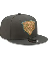 New Era Men's Black Chicago Bears Independent 9FIFTY Snapback Hat