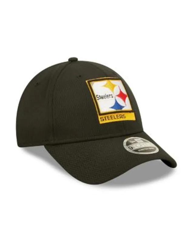 New Era Men's Black Pittsburgh Steelers Framed Af 9Forty Snapback