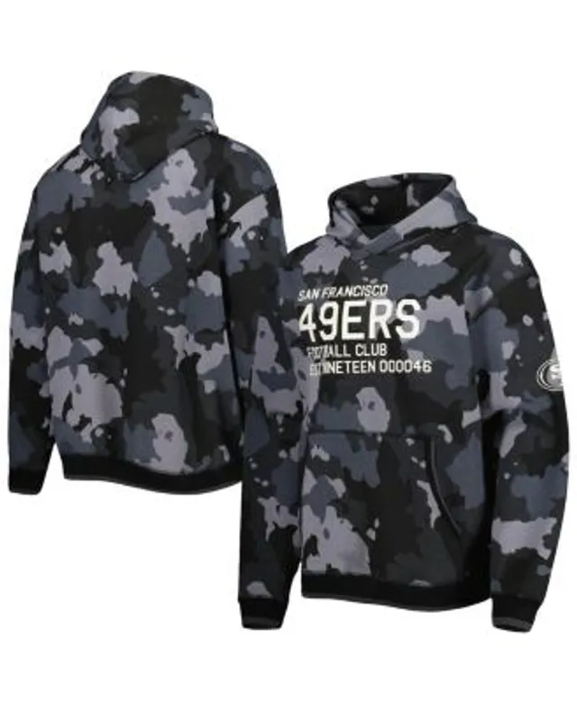 Youth Nike Black San Francisco 49ers Sideline Fleece Performance Pullover  Hoodie