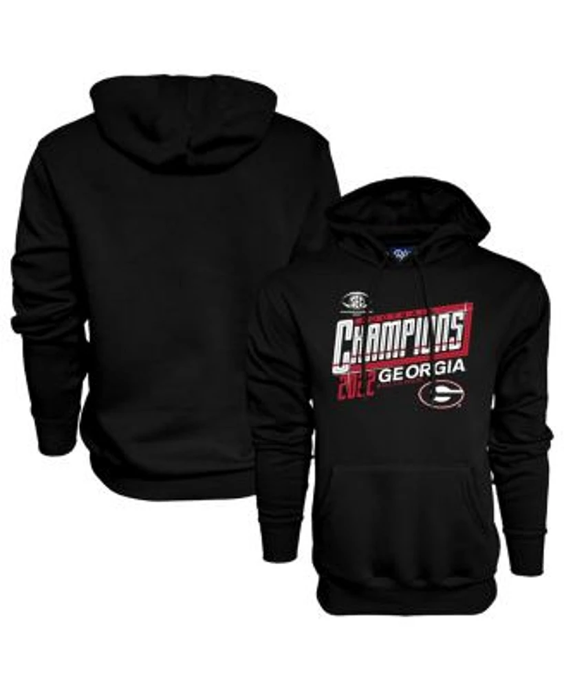 Blue 84 Men's Black Georgia Bulldogs 2022 SEC Football Conference Champions  Pullover Hoodie | Hawthorn Mall