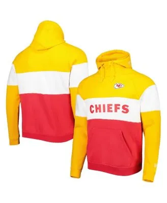 Men's Nike Red Kansas City Chiefs Sideline Athletic Stack Performance  Pullover Hoodie