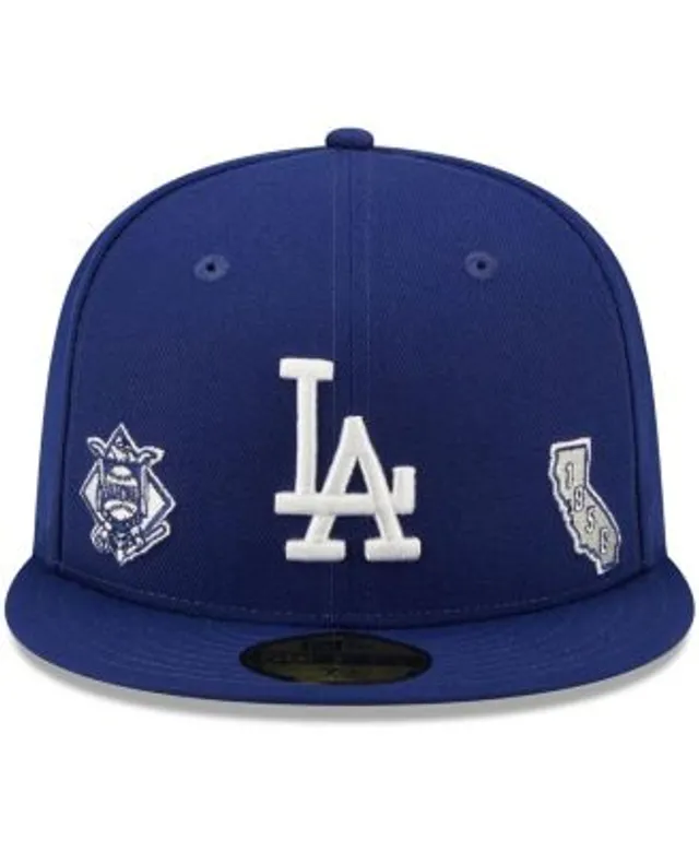 Men's Los Angeles Dodgers New Era Royal Historic World Series Champions  59FIFTY Fitted Hat