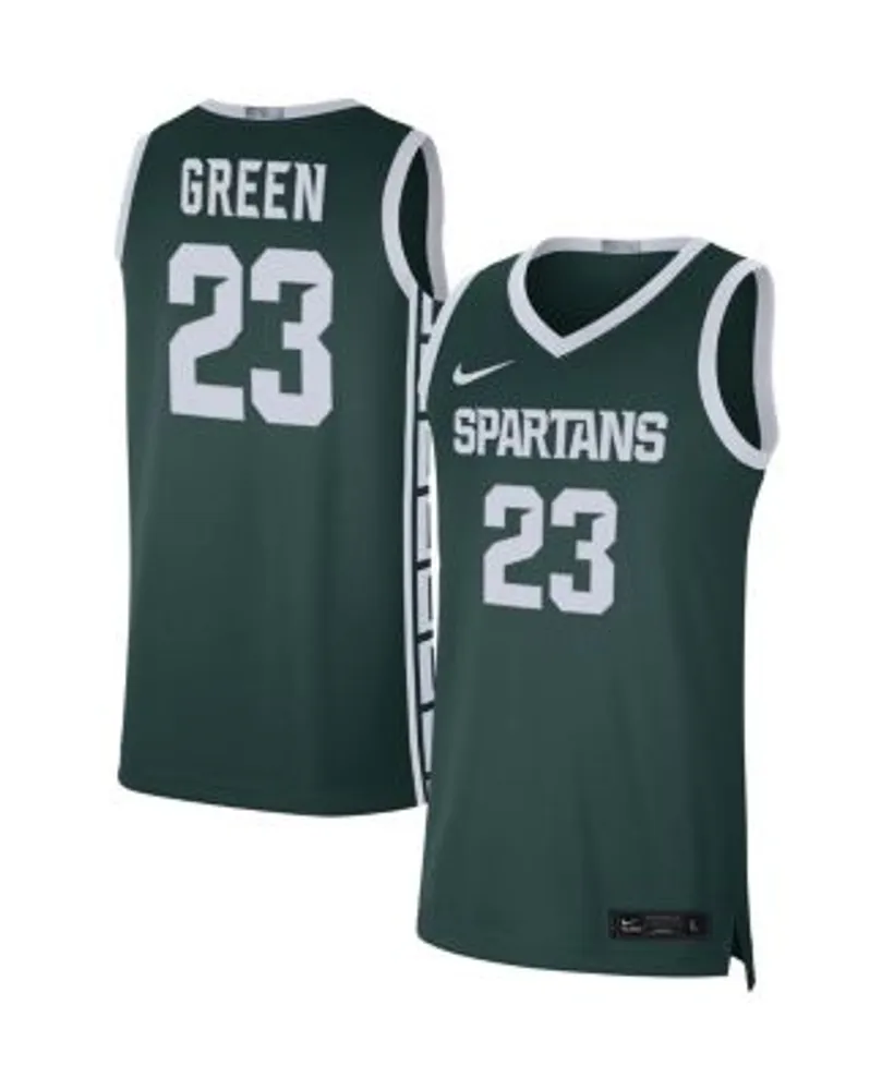green michigan state basketball