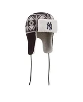 Detroit Tigers New Era Knit Trapper Hat - Navy