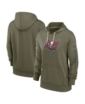 Women's Nike Olive Denver Broncos 2022 Salute To Service Performance Pullover  Hoodie