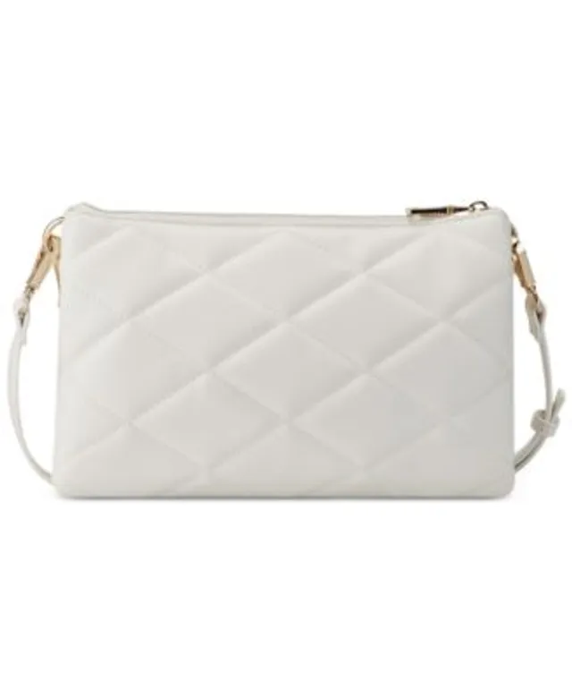 I.N.C. International Concepts Small Ajae Quilted Crossbody, Created for Macy's - Black
