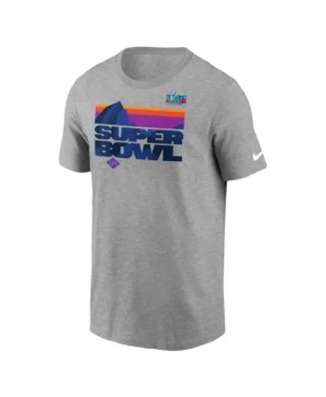 Lids Nike Women's Super Bowl LVII V-Neck Tri-Blend T-Shirt - White