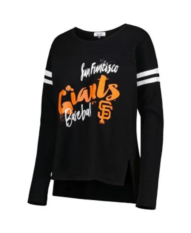 Women's New Era Black San Francisco Giants Tie-Dye Long Sleeve T-Shirt