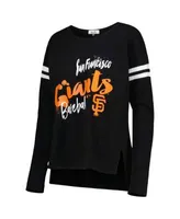 San Francisco Giants Touch Women's Formation Long Sleeve T-Shirt - Black