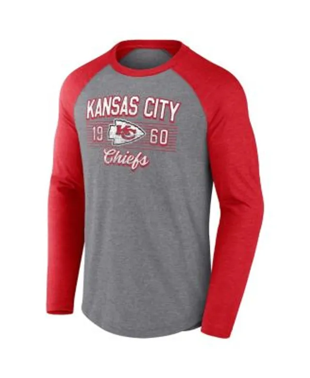 Men's Fanatics Branded White Kansas City Chiefs Long Sleeve T-Shirt