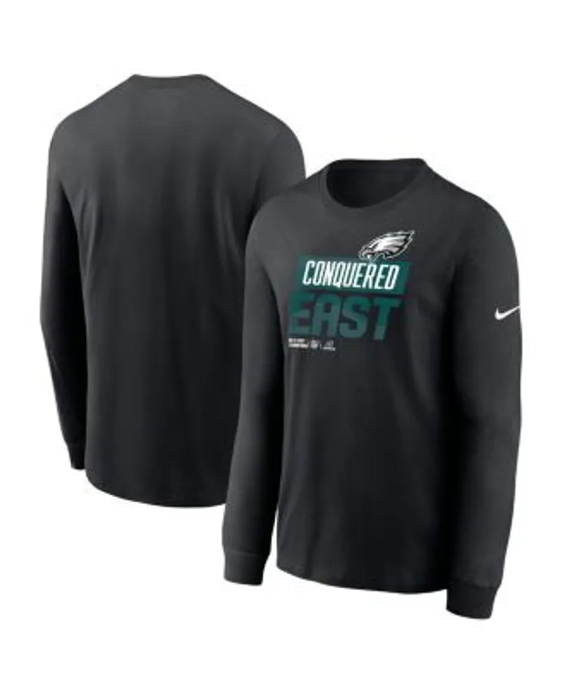 Youth Philadelphia Eagles Nike Gray 2022 NFC Champions Locker Room Trophy  Collection Pullover Hoodie