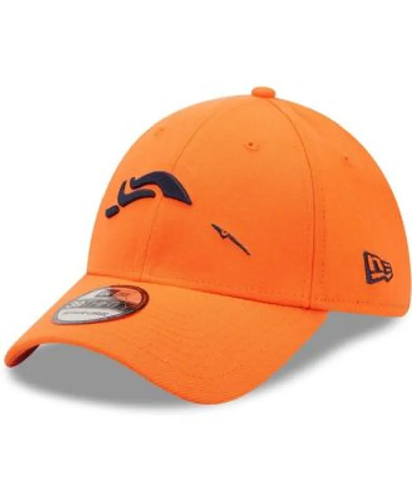 New Era Men's Orange Denver Broncos Elemental 39Thirty Flex Hat