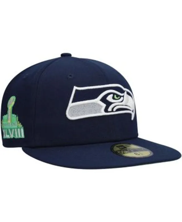 New Era Seattle Seahawks Basic Fashion 59FIFTY-FITTED Cap - Macy's