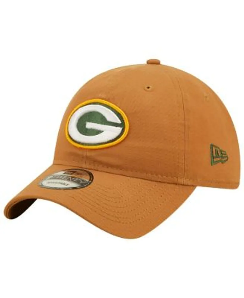 New Era Men's Brown Green Bay Packers Core Classic 2.0 9TWENTY Adjustable  Hat