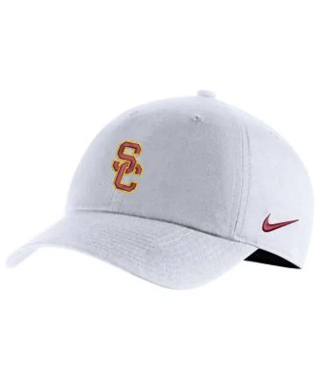 Men's Nike Cardinal USC Trojans Aero True Baseball Performance Fitted Hat