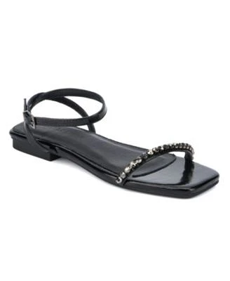 Women's Tamryn Gem Ankle Wrap Flat Sandal