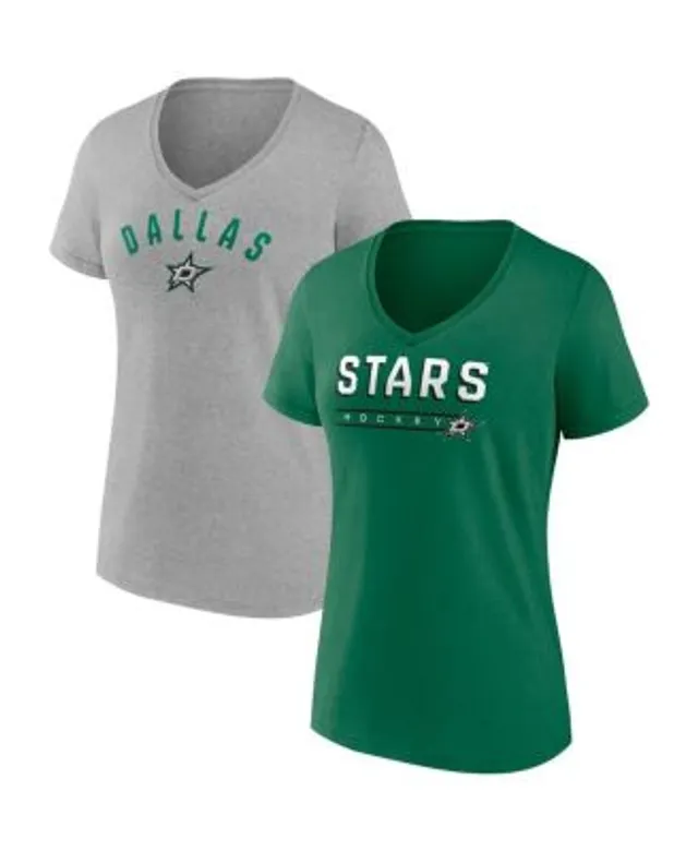 Fanatics Women's Branded White Dallas Cowboys Plus Size Star Scoop Neck T- shirt - Macy's