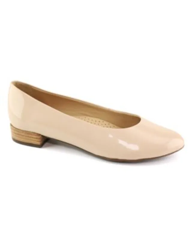 Marc Joseph New York Womens East Village Leather Closed Toe Loafers, Nude Patent