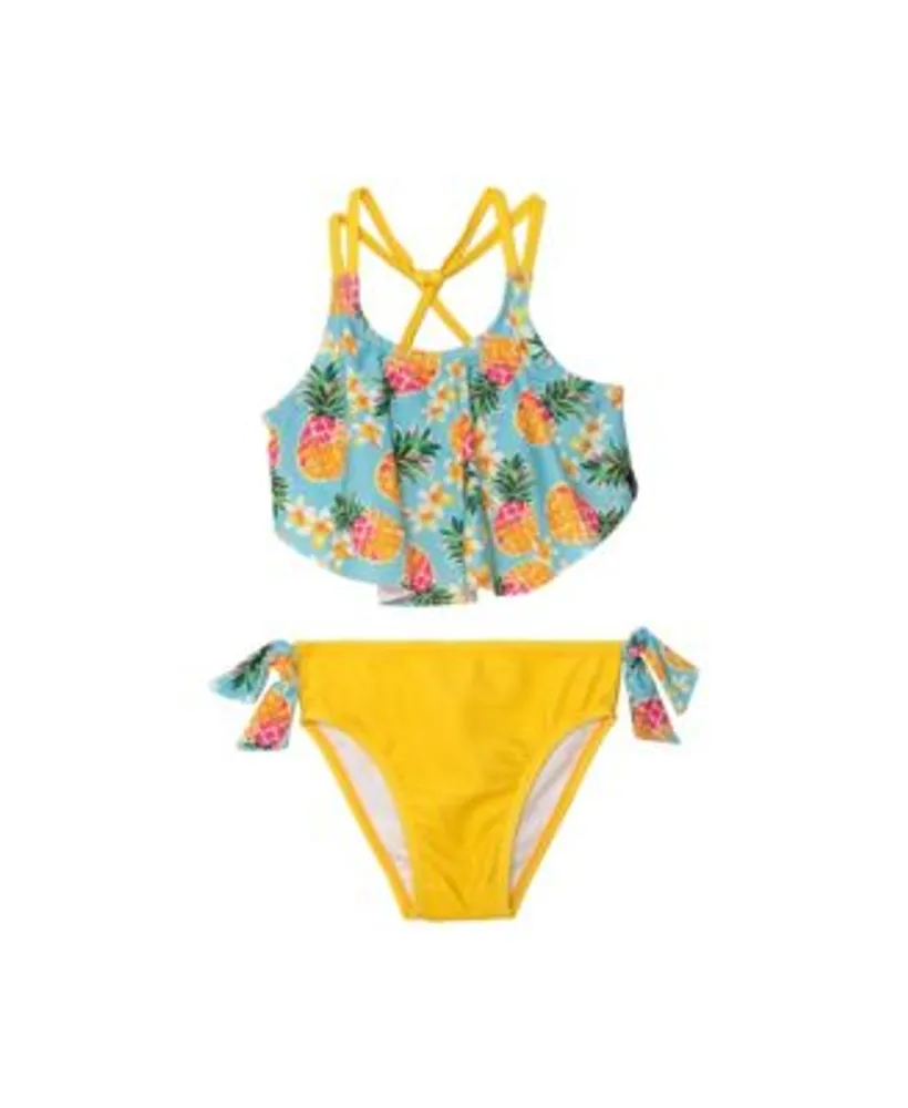 ZMHEGW Cute Swimsuits For Teens Holiday Cute Tie Dye Print Bikini Set Two  Piece Bathing Suit Swimwear