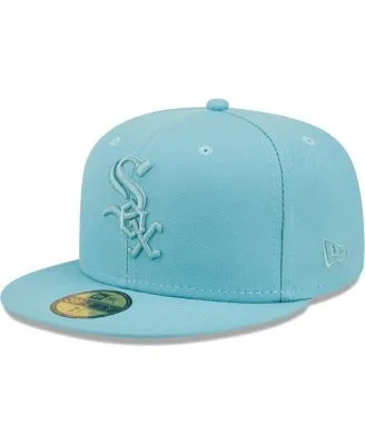 Men's Boston Red Sox New Era Turquoise/Yellow Spring Color Pack Two-Tone  59FIFTY Fitted Hat