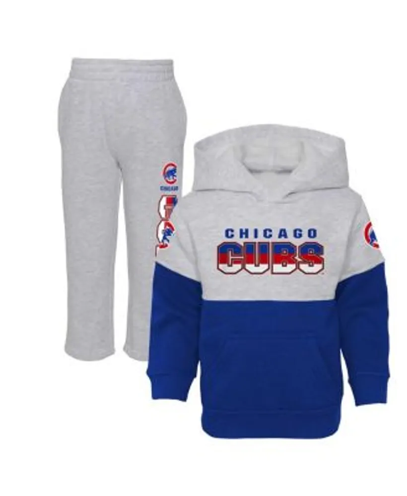 Outerstuff Youth Boys and Girls Heather Charcoal, Royal Chicago