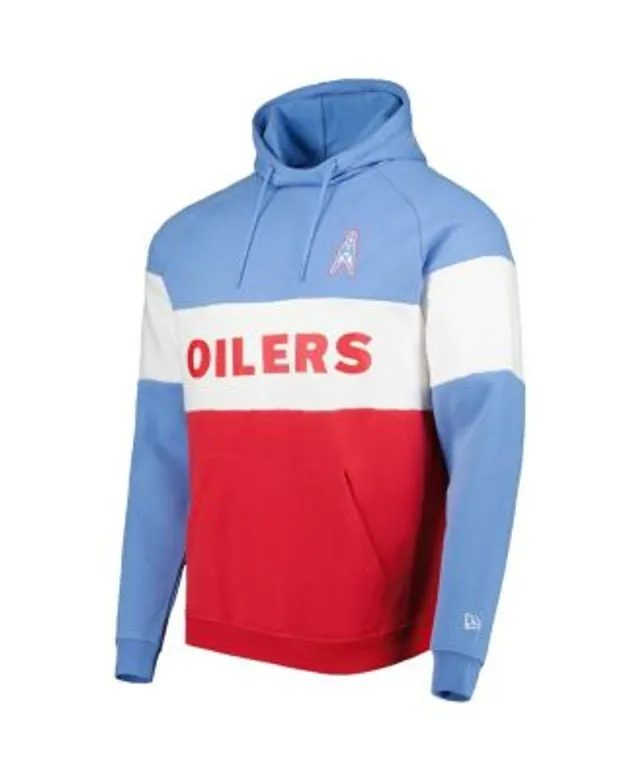 Men's NFL x Darius Rucker Collection by Fanatics Heather Gray New York Giants Color Blocked Pullover Hoodie Size: Medium