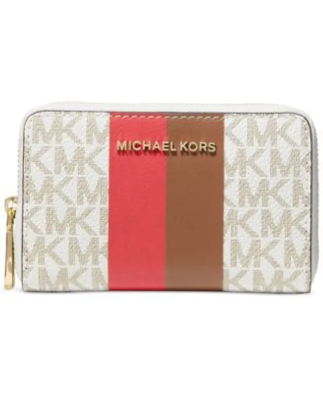 Michael Kors Logo Jet Set Charm Slim Card Case - Macy's