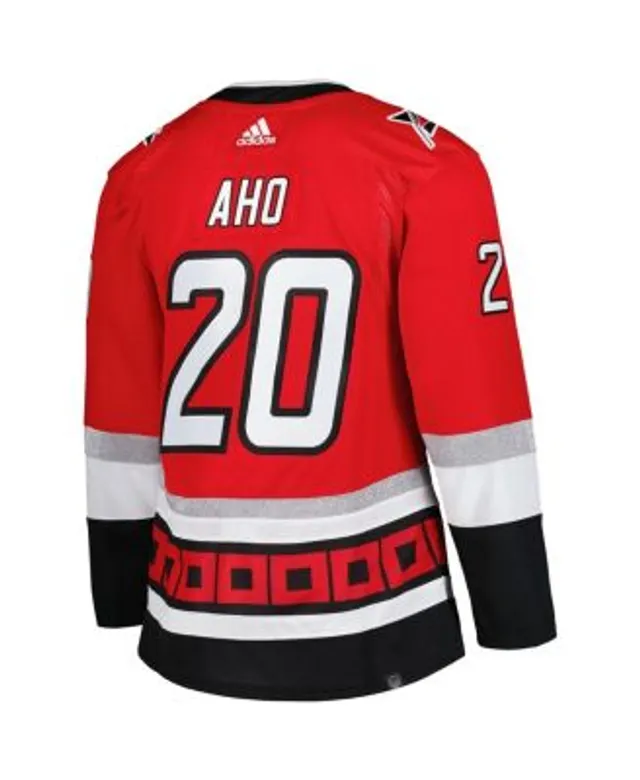 adidas Men's adidas Sebastian Aho Red Carolina Hurricanes Alternate Primegreen  Authentic Pro Player Jersey