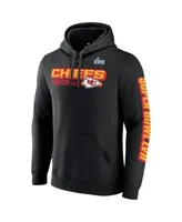 Fanatics Men's Branded Red Kansas City Chiefs Super Bowl LVII Star Trail  Long Sleeve T-shirt