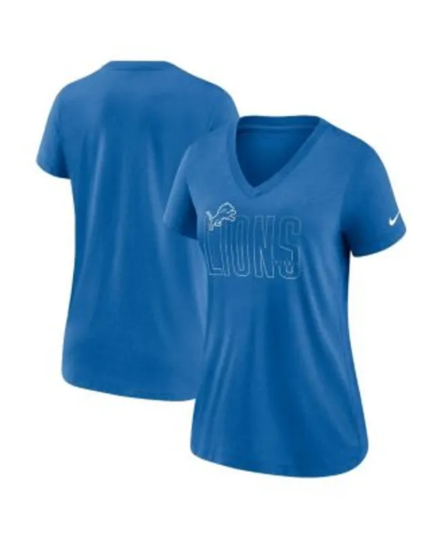 Tampa Bay Buccaneers Nike Women's Slant Logo Tri-Blend V-Neck T