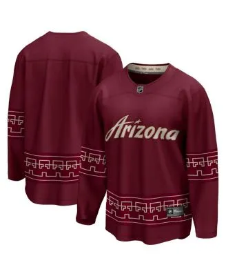 Men's Fanatics Branded Garnet Arizona Coyotes Alternate 2022/23 Premier Breakaway Jersey