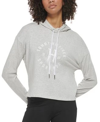 Women's Logo-Graphic Long-Sleeve Pullover Hoodie