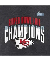 Kansas City Chiefs Fanatics Branded Super Bowl LVII Champions Made The Cut  T-Shirt - Heather Charcoal