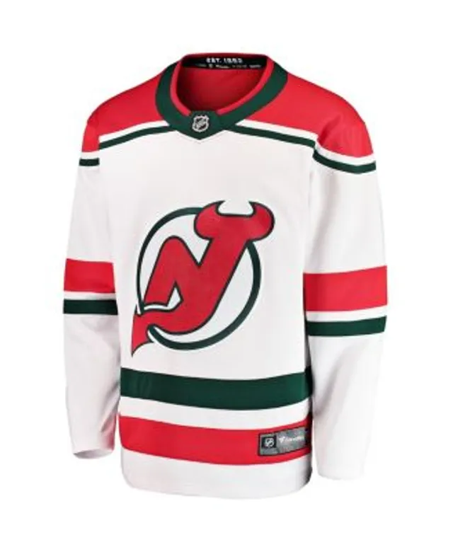 Nico Hischier New Jersey Devils Signed Alt Heritage Adidas Jersey
