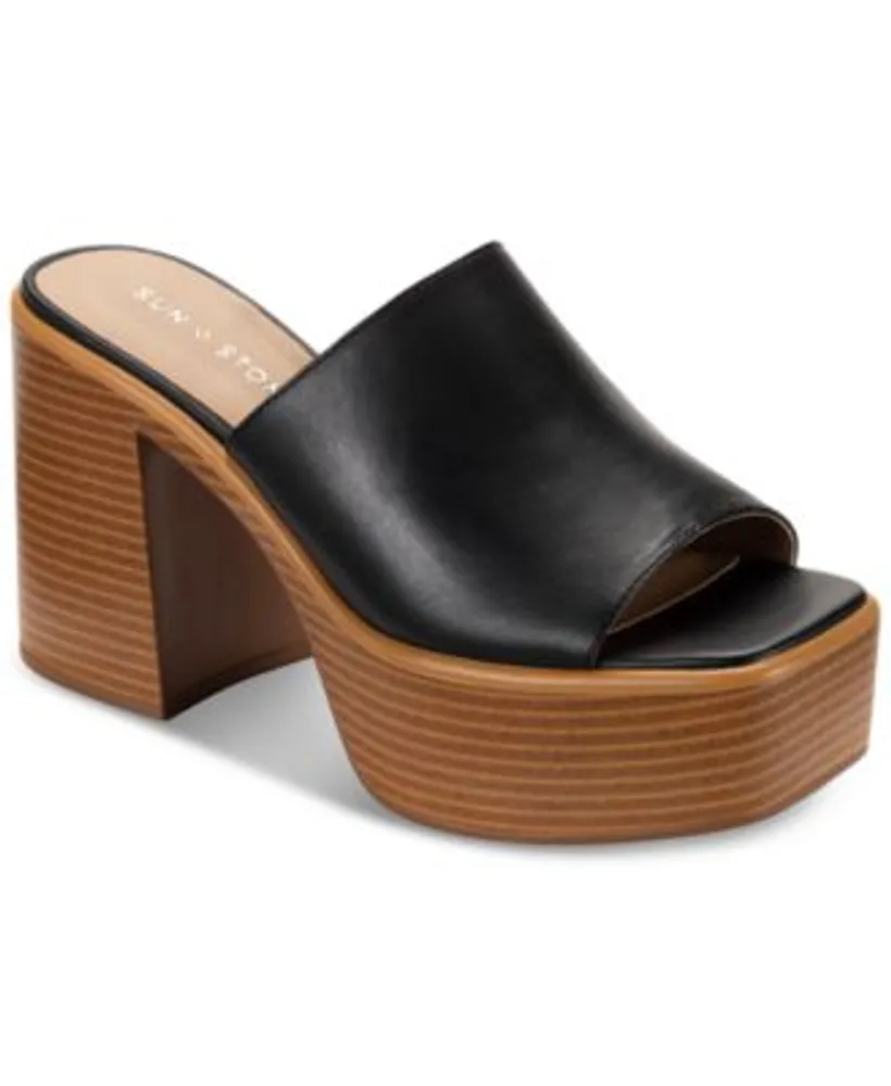 Sun + Stone Marlenee Slip-On Platform Dress Sandals, Created for Macy's