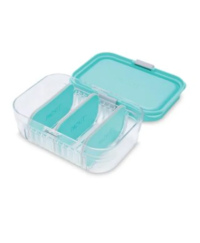 BergHOFF Leo Lunch Set, Water Bottle Flatware and Bento Box, Green