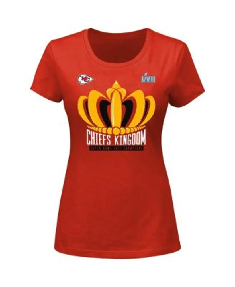 Men's Fanatics Branded Heather Charcoal Kansas City Chiefs Super Bowl LVII Champions Victory Formation Long Sleeve T-Shirt